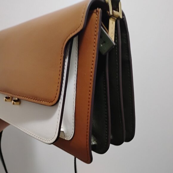 Marni medium Trunk bag in colorblock - Picture 5 of 12